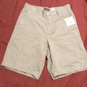 J. Hilburn Oxford shorts in linen(never worn)